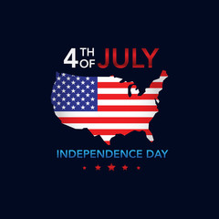 4th July independence day design