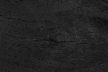 Naklejka premium Wood texture background. Black surface of wooden blank for design