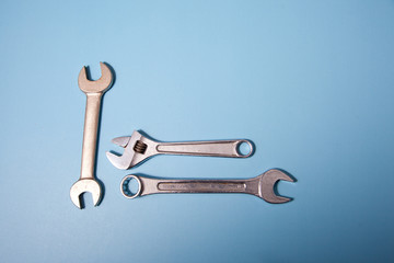 Different sized wrenches