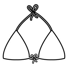 bikini bras female swimsuit icon