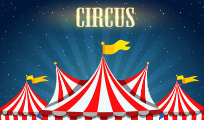 A blank circus border © blueringmedia
