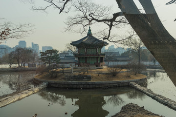 Obraz premium gwanghwamun palace