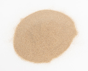 Top view sand background