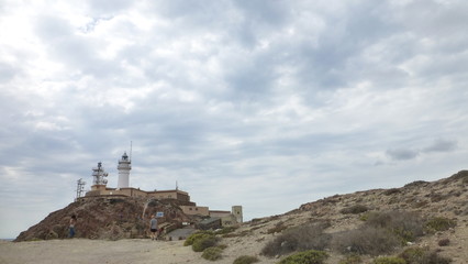 Fototapeta na wymiar Natural Park of Cabo de Gata in Almeria. Andalucia,Spain