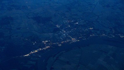 Naklejka premium Night Town