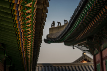 Fototapeta na wymiar gwanghwamun palace