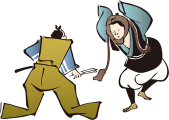 浮世絵　町人　その23