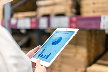worker working in warehouse