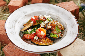 Vegetarian Eggplant Salad