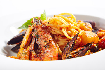Italian Pasta with Seafood