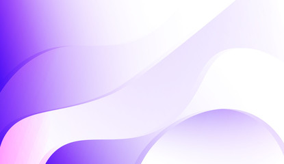 Template Creative Background With Curves Lines. For Cover Page, Landing Page, Banner. Colorful Vector Illustration