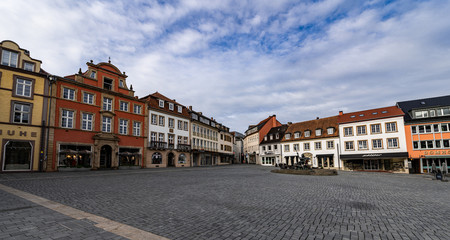 Fototapeta na wymiar Domplatz in Paderborn