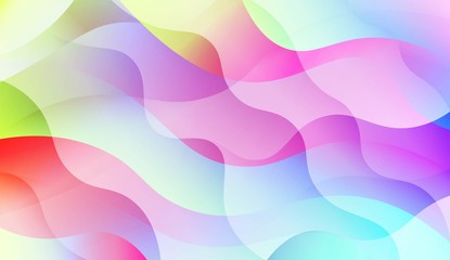 Futuristic Technology Style With Geometric Design, Shapes. Blurred Gradient Texture Background. For Ad, Presentation, Card. Vector Illustration.