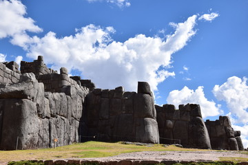 Walls in Saqsayhuman, Cusco,  Peru