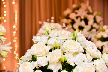 bouquet of white flowers