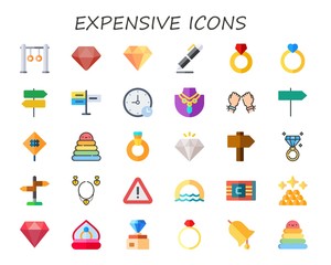 expensive icon set