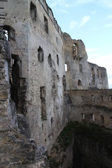 Fototapeta premium Walls of Lietava castle, Žilina district, Slovakia