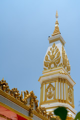 Fototapeta premium Nakhon Phanom, Thailand: Phra That Ming Muang Rukkha Nakhon is one of the favorite place for tourism, when visit Nakhon Phanom