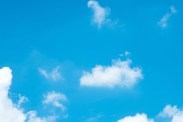 Beautiful blue sky clouds for background.