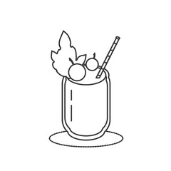 tropical juice fruit fresh icon