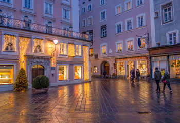 Naklejka premium Salzburg in Austria