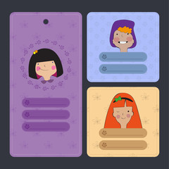 A nametag for the child