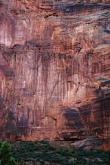 kanada berg, fels, massiv, tannen, wald, strasse, 