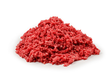 Chopped meat background.