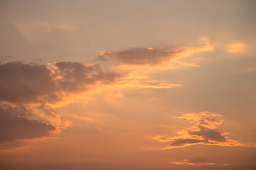 Fototapeta premium Abendrot