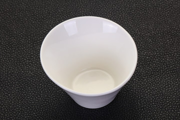 White porcelain bowl