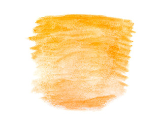 Abstract yellow watercolor background