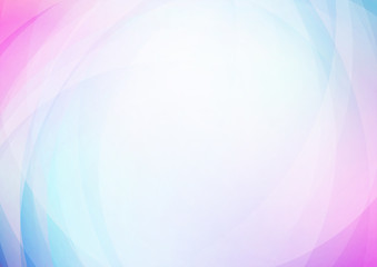 Curved abstract soft colors background