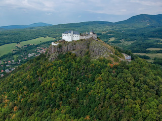 Fototapeta na wymiar Castle of Fuzer in Hungary in Europe