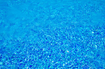Ripple Water in swimming pool