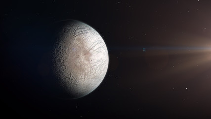 Moon Europa satellite of Jupiter © Andamaty