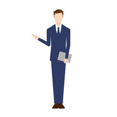 Business people. Vector illustration. Flat design.