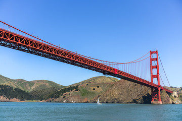 Golden Gate Bridge in San Francisco, California, USA