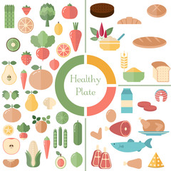 Healthy food concept