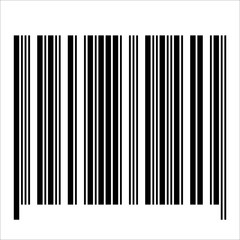 Barcode realistic icon.