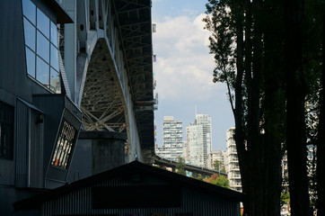 Naklejka premium The bridge landscape_2