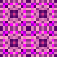 Seamless geometric pattern of squares. Template.