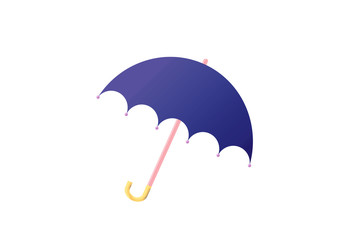 Illustration of umbrella.  傘のイラスト