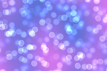 Purple glitter lights background. Blurred abstract holiday background. Romantic Purple bokeh illustration background