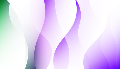 Wave Creative Background. For Business Presentation Wallpaper, Flyer, Cover. Colorful Vector Illustration.