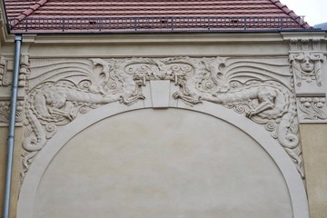 Jugendstilfassade in Berlin (Friedenau)