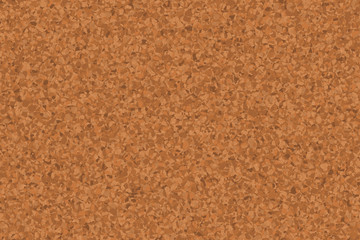 Cork notice board. Natural cork texture. Top view background 