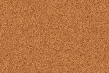 Cork notice board. Natural cork texture. Top view background 