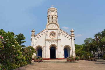 Catholic Church St. Theresa, French Colonial Building, Savannakhet, Laos