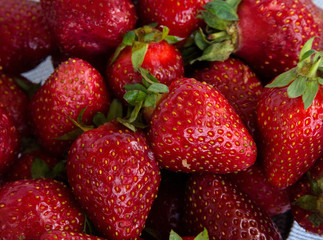 red berry strawberry summer dessert