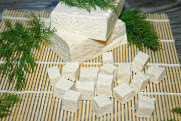 vegetable cheese tofu cottage cheese vegan